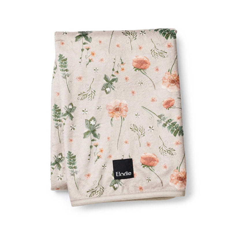 Elodie - Pearl Velvet blanket Mother & Baby Meadow Blossom