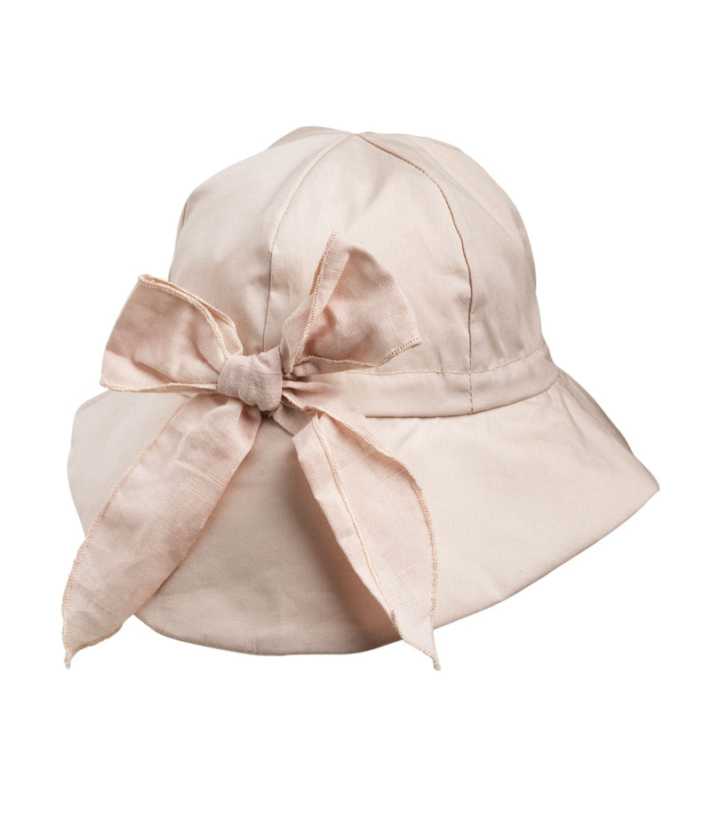 Elodie - Sun Hat - Powder Pink (6 - 12 months) Apparel & Accessories