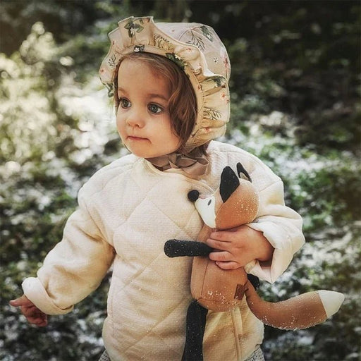 Elodie - Winter Bonnet - Meadow Blossom (3 - 6M) Apparel & Accessories