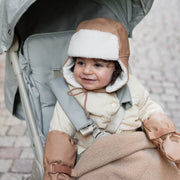 Elodie - Winter Cap - Aviator Brown (2 - 3y) Apparel & Accessories