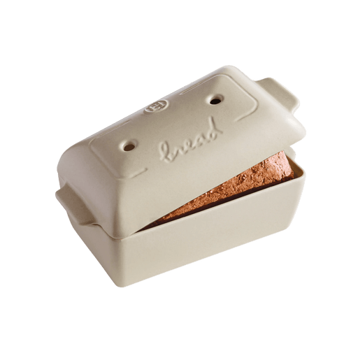 Emile Henry Large Bread Loaf Baker in Linen, 2.6 L