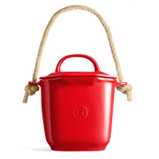 Emile Henry - Compost Bin, 25x20.5x24cm, 3.5L Home & Kitchen Argile