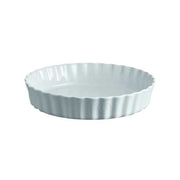 EMILE HENRY - Deep Flan Dish, 2L/2.1qt, 11.4x11.4x2.4"/29x29x6cm, Ecume Home & Kitchen