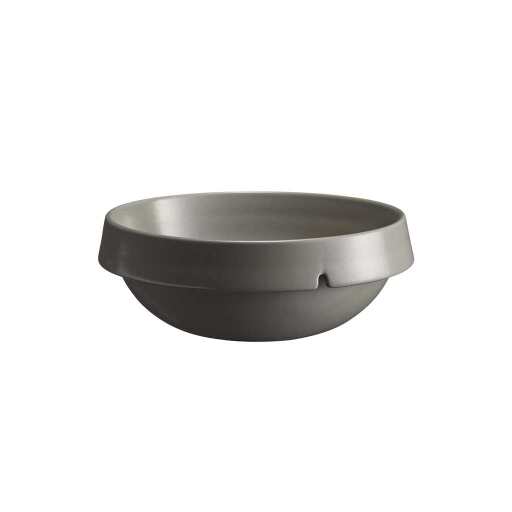 EMILE HENRY - GRIS BETON Salad Bowl 25x9.5cm/2.5L