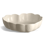 Emile Henry - Madeleine Heart Shaped Dish, 26.5x24.5x6.5cm, 1.8L Home & Kitchen Argile