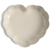 Emile Henry - Madeleine Heart Shaped Dish, 26.5x24.5x6.5cm, 1.8L Home & Kitchen Argile
