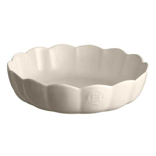 Emile Henry - Madeleine Round Dish, 27cm, 2.2L Home & Kitchen Argile