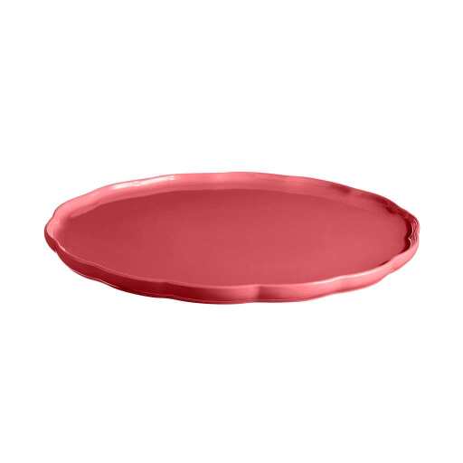 EMILE HENRY - Madeleine, Round Serving Platter, 12.2x0.79"/31.5x2cm Home & Kitchen Rose Candy