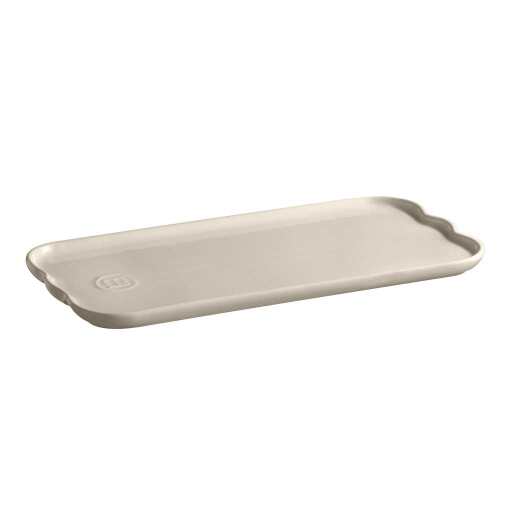 EMILE HENRY - Madeleine Serving Plate, 12.4x5.9x0.8"/31.5x15x2cm Home & Kitchen argile