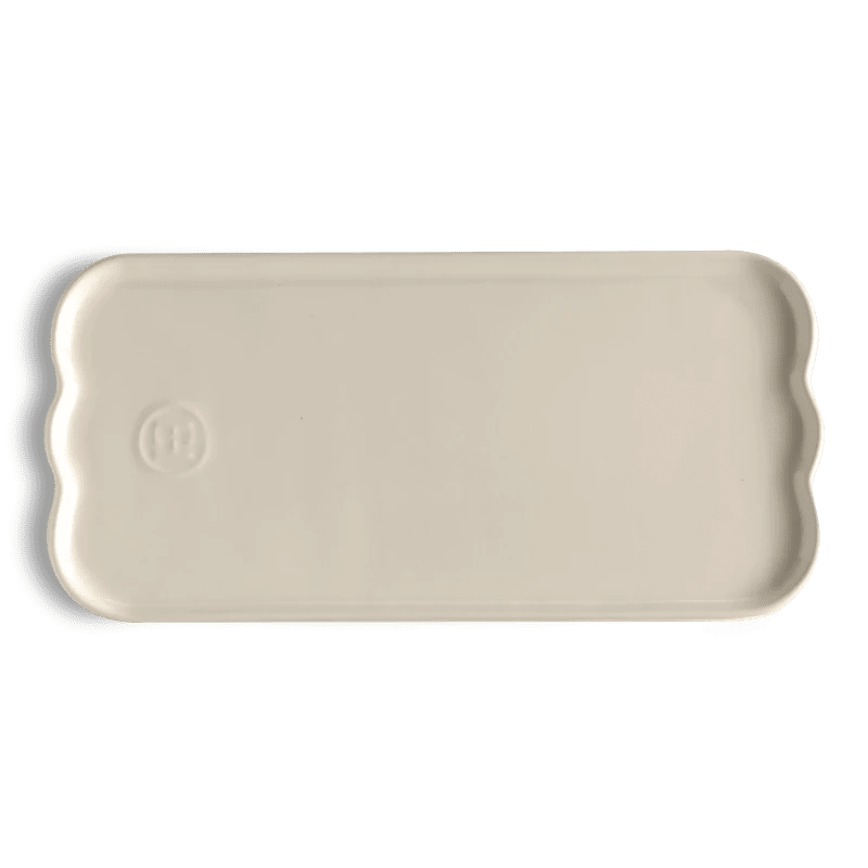 EMILE HENRY - Madeleine Serving Plate, 12.4x5.9x0.8"/31.5x15x2cm Home & Kitchen argile