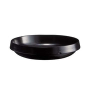 EMILE HENRY - NOIR CHARBON Round Dish 34.5x6.5cm/3.0L