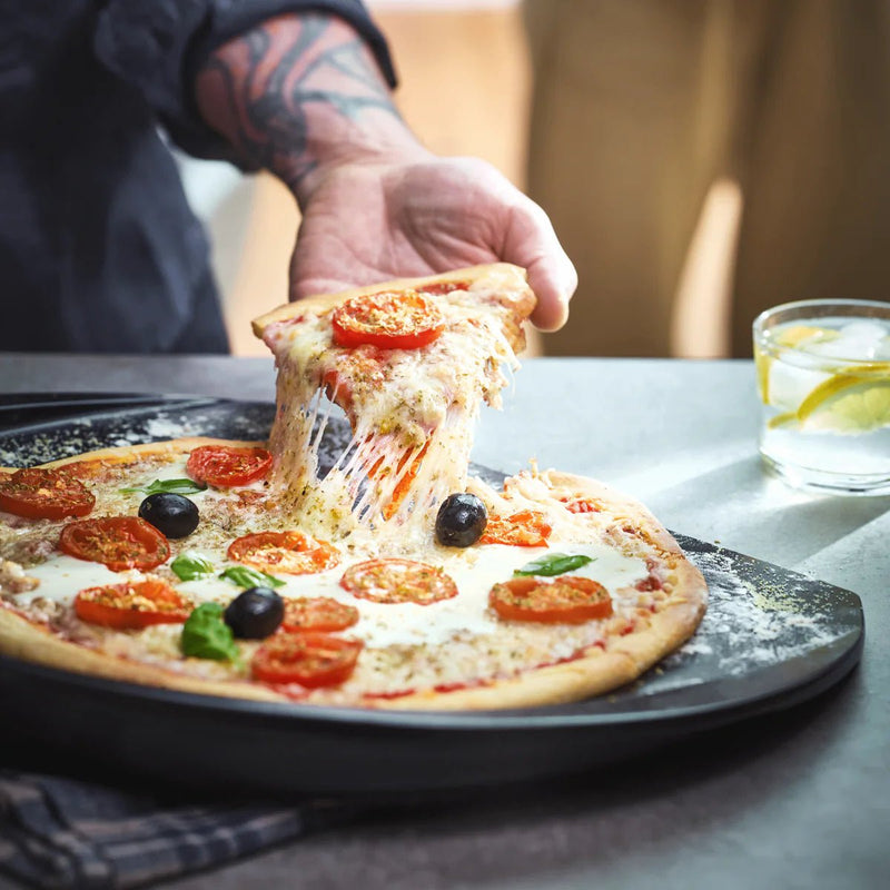 Emile Henry - Pizza Station, 42 x 35 x 4cm, Truffe Home & Kitchen