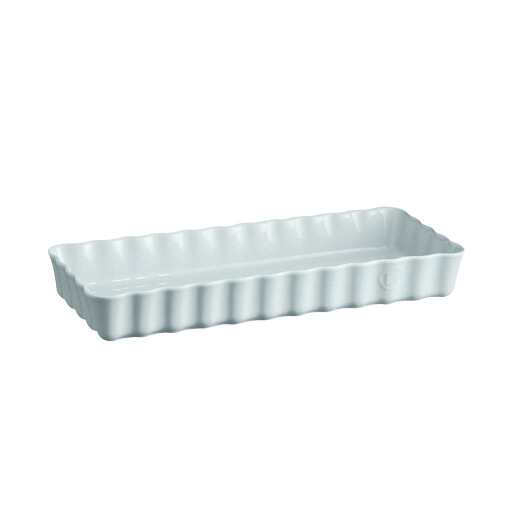 EMILE HENRY - Rectangular Tart Dish, Slim, 1.3L/1.4qt, 14.4x5.9x2"/36.5x15x5x5cm, Ecume Home & Kitchen
