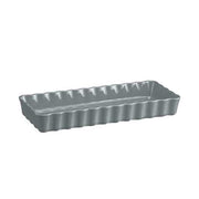 EMILE HENRY - Rectangular Tart Dish, Slim, 1.3L/1.4qt, 14.4x5.9x2"/36.5x15x5x5cm, Perle Home & Kitchen
