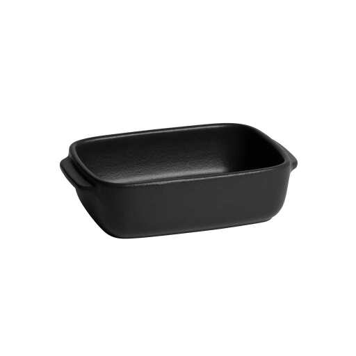 EMILE HENRY - Solo Rectangular Dish,18x12cm,0.6L, Basalte Home & Kitchen