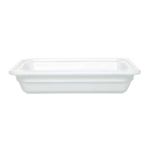 EMILE HENRY - WHITE 1/2 SIZE PAN 4" DEEP