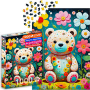 ENJOY - Flower Teddy Bear Toys & Games