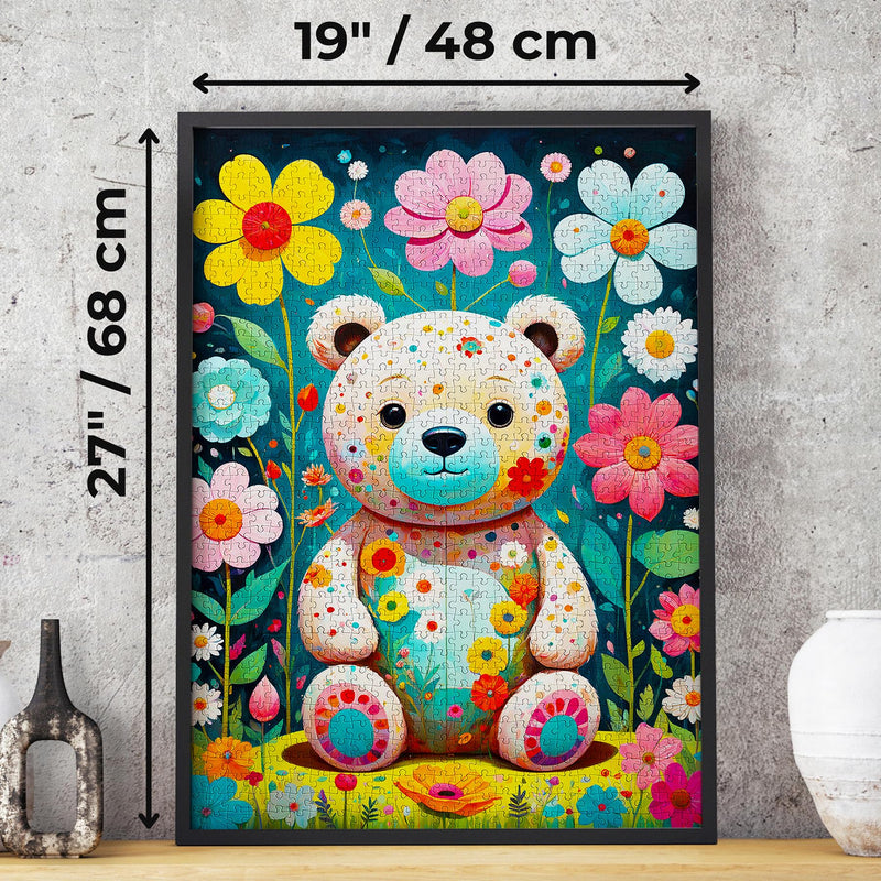 ENJOY - Flower Teddy Bear Toys & Games