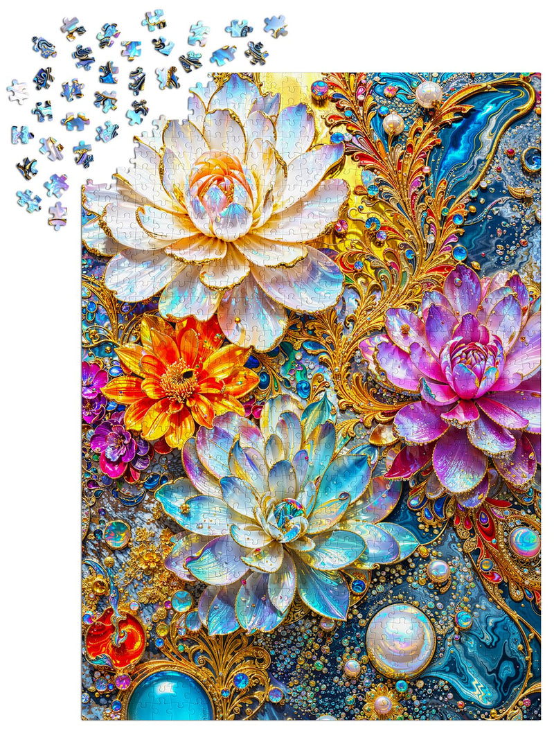 ENJOY - Pearlescent Waterlilies Toys & Games