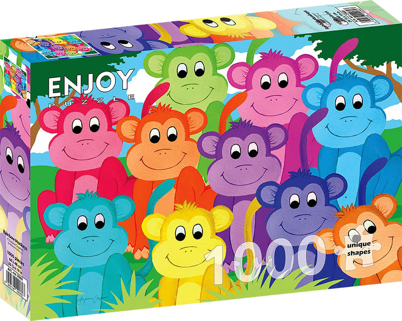 ENJOY - Rainbow Monkeys Toys & Games