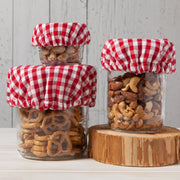 Heirloom - Gingham Mini Bowl Cover Set of 3 - lifestyle