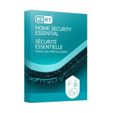 Eset - Eset Home Security Essential 3 - Device 1 - Year Large PKC BIL PC/Mac/Android/iOS Software