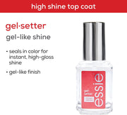essie top coat - gel setter (13.5ml) Beauty & Personal Care