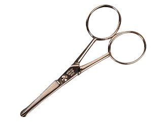 Esthetique Electrolyse Canada - Round Tip Scissors Beauty & Personal Care