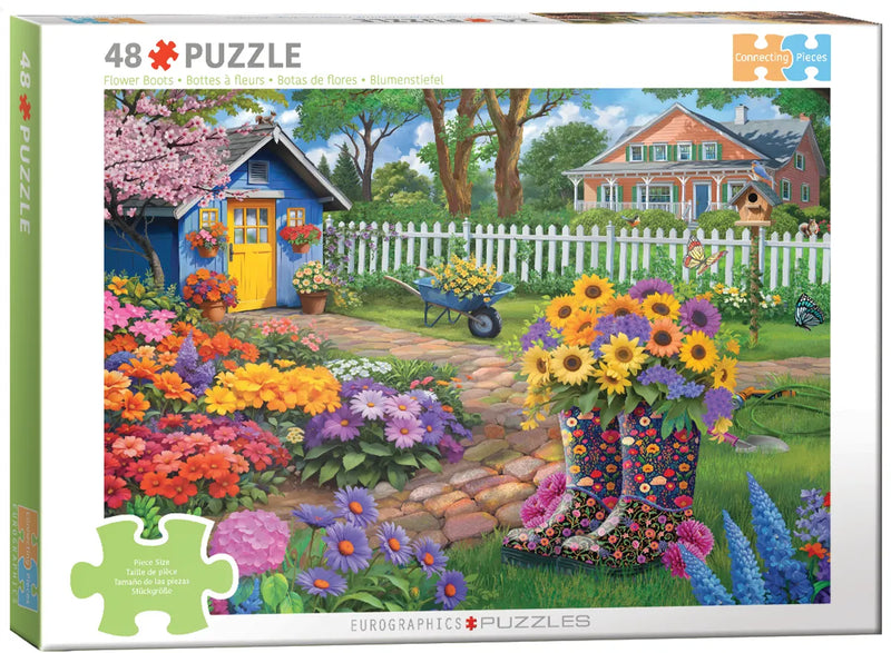 Eurographics - Flower Boots Cognitive Puzzles