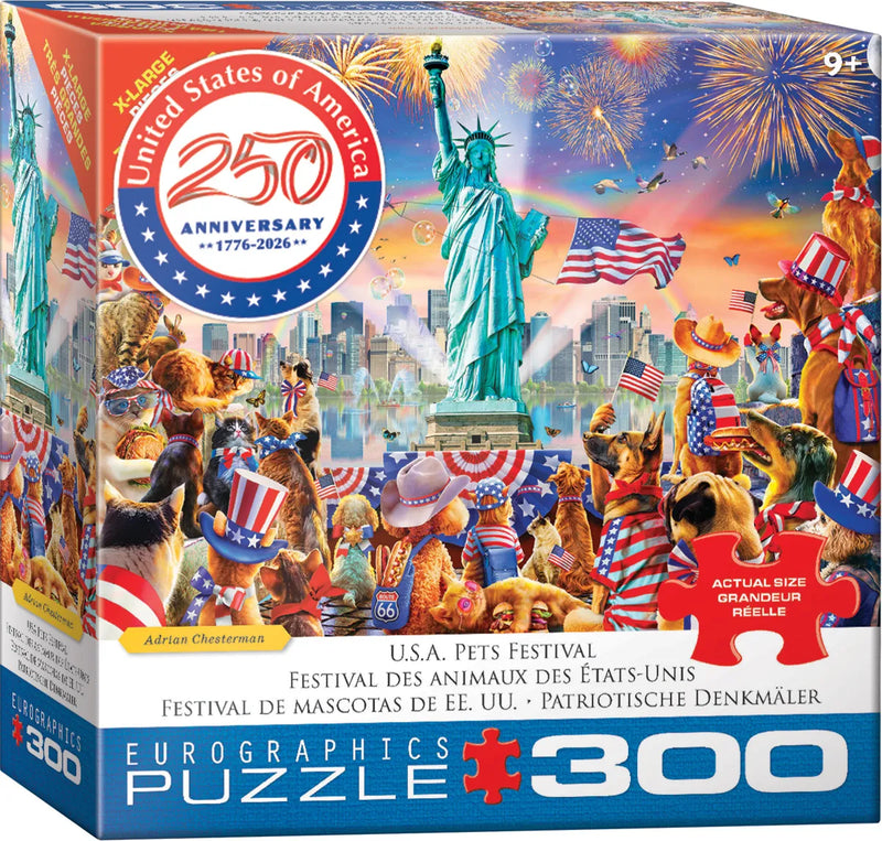 Eurographics - U.S.A. Pets Festival 300 pcs