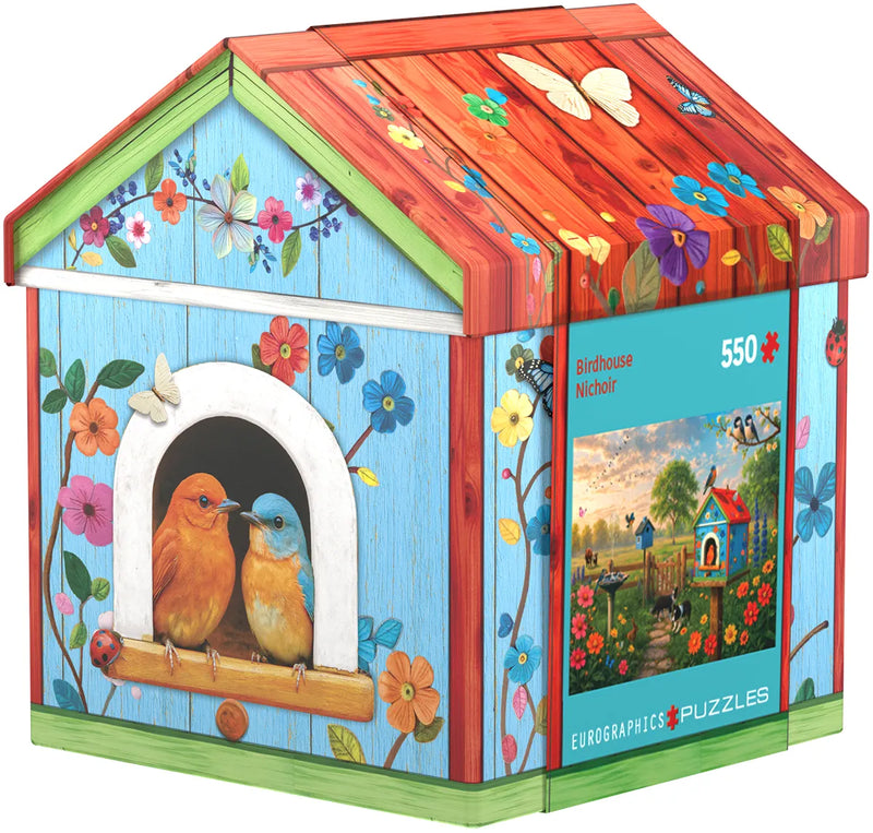Eurographics - Birdhouse Tin 550 pcs (Tin)