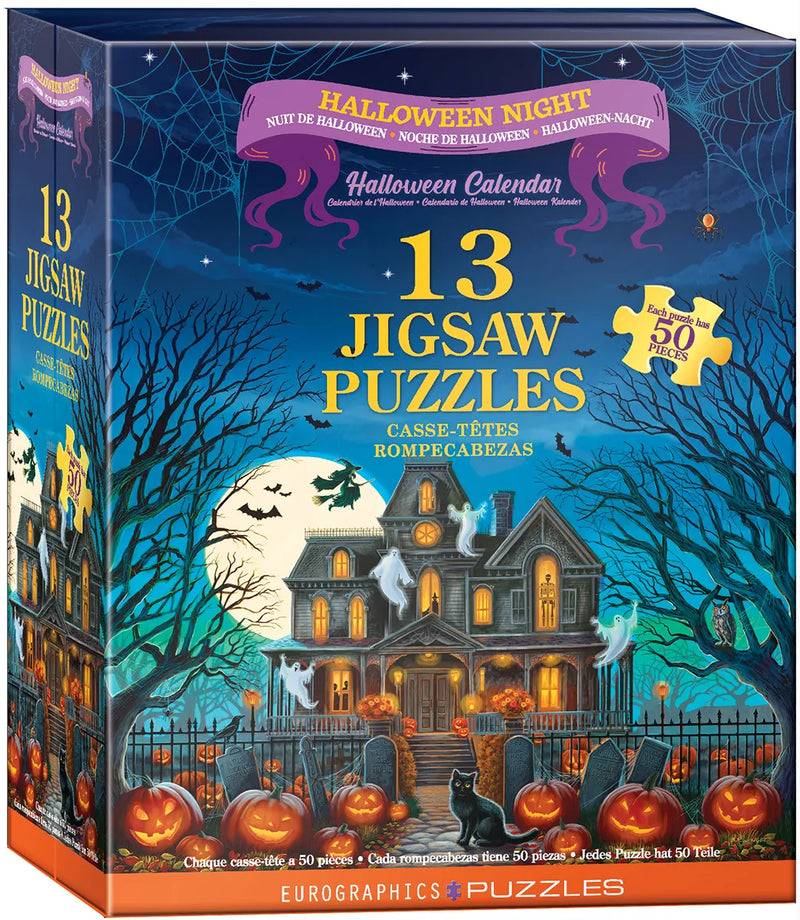 Eurographics - Halloween Night - Calendar Advent Calendar Puzzles