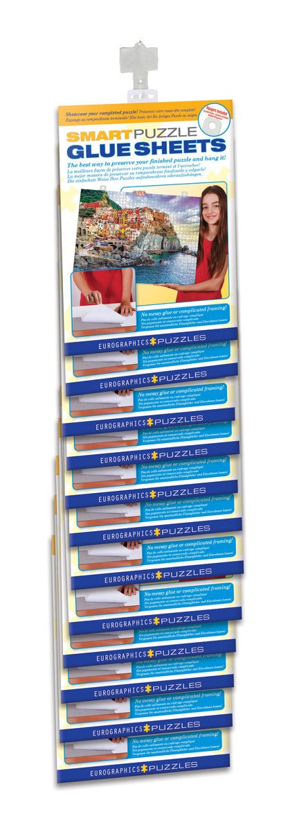 Eurographics - 12 - Pack Clipstrip Puzzle Glue Sheets