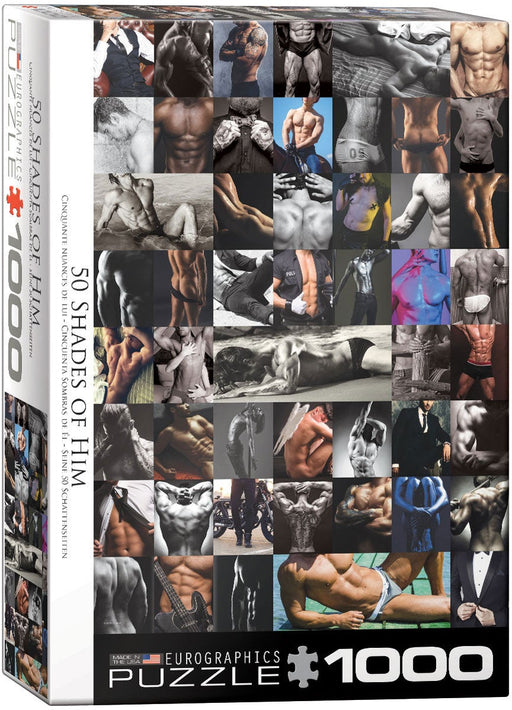 Eurographics - 50 Shades of Him (1000 Pc Puzzle)