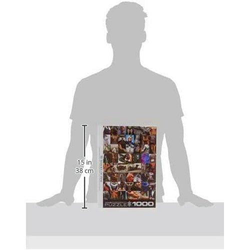 Eurographics - 50 Shades of Him (1000 Pc Puzzle)