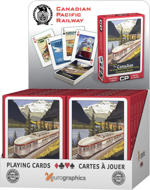 Eurographics - Canadian Pacific - Playing Cards (54 Images)