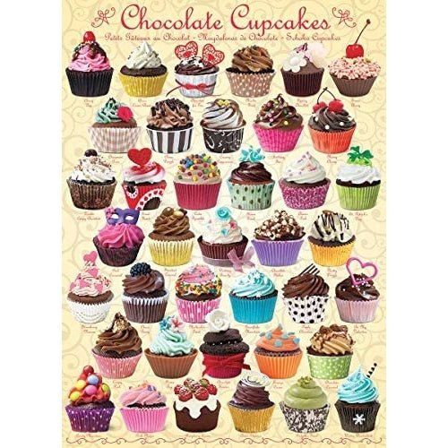 Eurographics - Chocolate Cupcakes (1000 Pc Puzzle)