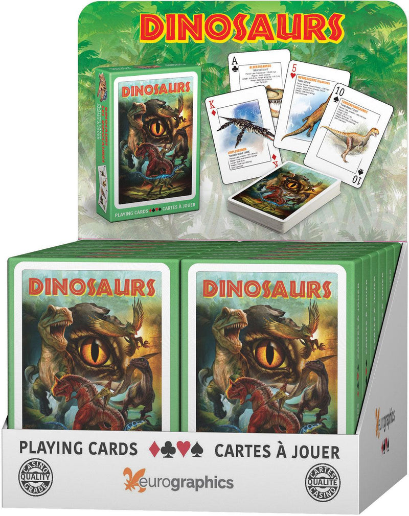 Eurographics - Dinosaurs Playing Cards