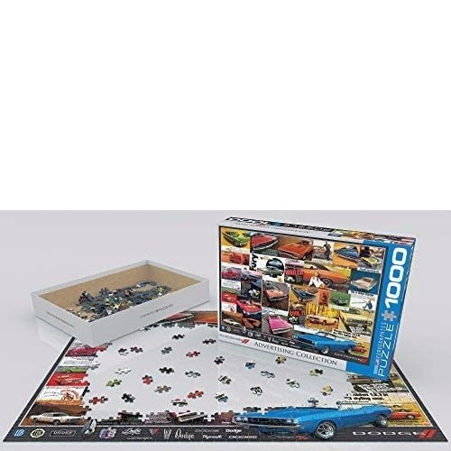Eurographics - Dodge Advertising Collection (1000 Pc Puzzle) Toys & Games