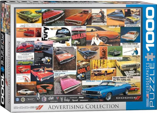 Eurographics - Dodge Advertising Collection (1000 Pc Puzzle) Toys & Games