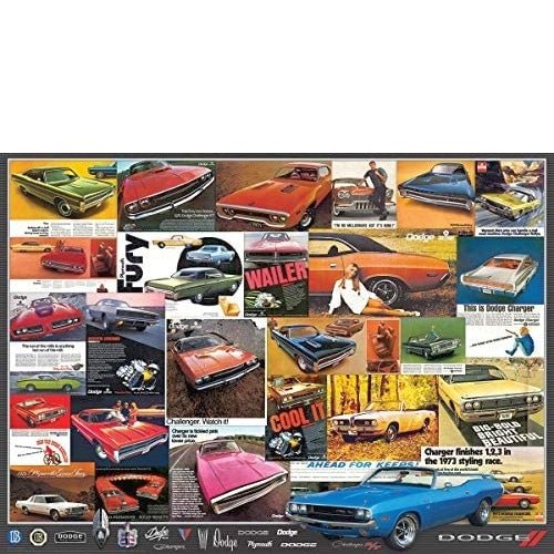 Eurographics - Dodge Advertising Collection (1000 Pc Puzzle) Toys & Games