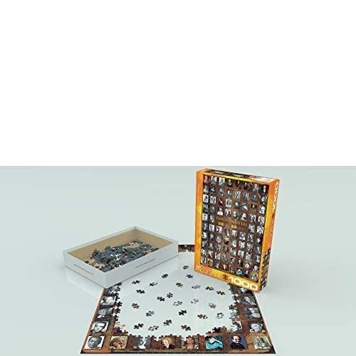 Eurographics - Famous Writers (1000 Pc Puzzle)