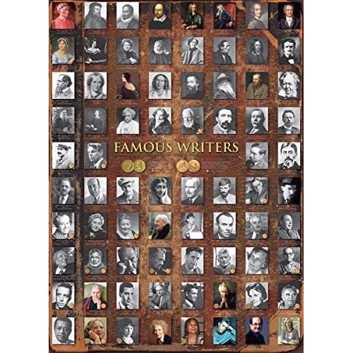 Eurographics - Famous Writers (1000 Pc Puzzle)