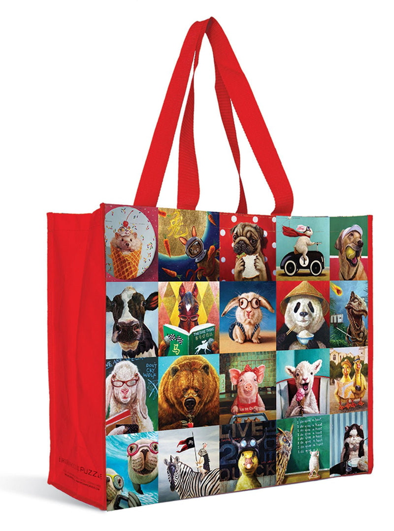Eurographics - Funny Animals (Large - 17.25" x 20" Artsy Bag) Toys & Games