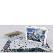 Eurographics - Le Bouquet De Paris By Chagall (1000 Pc Puzzle) Toys & Games