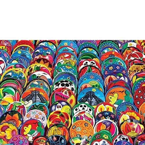 Eurographics - Mexican Ceramic Plates (1000 Pc Puzzle)