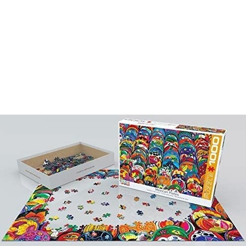 Eurographics - Mexican Ceramic Plates (1000 Pc Puzzle)
