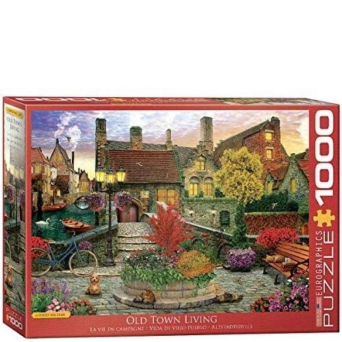 Eurographics - Old Town Living By David Mclean (1000-Piece Puzzle) - Limolin 