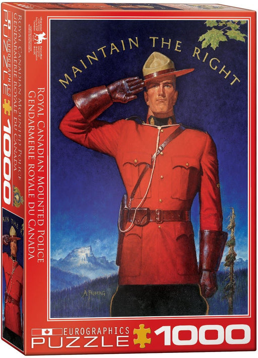 Eurographics - Rcmp Maintain The Right (1000 Pc Puzzle)