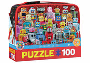 Eurographics - Robots Lunch Bag (LUNCH BAG 100pc puzzle)